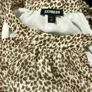 Express‎ Animal Print Top